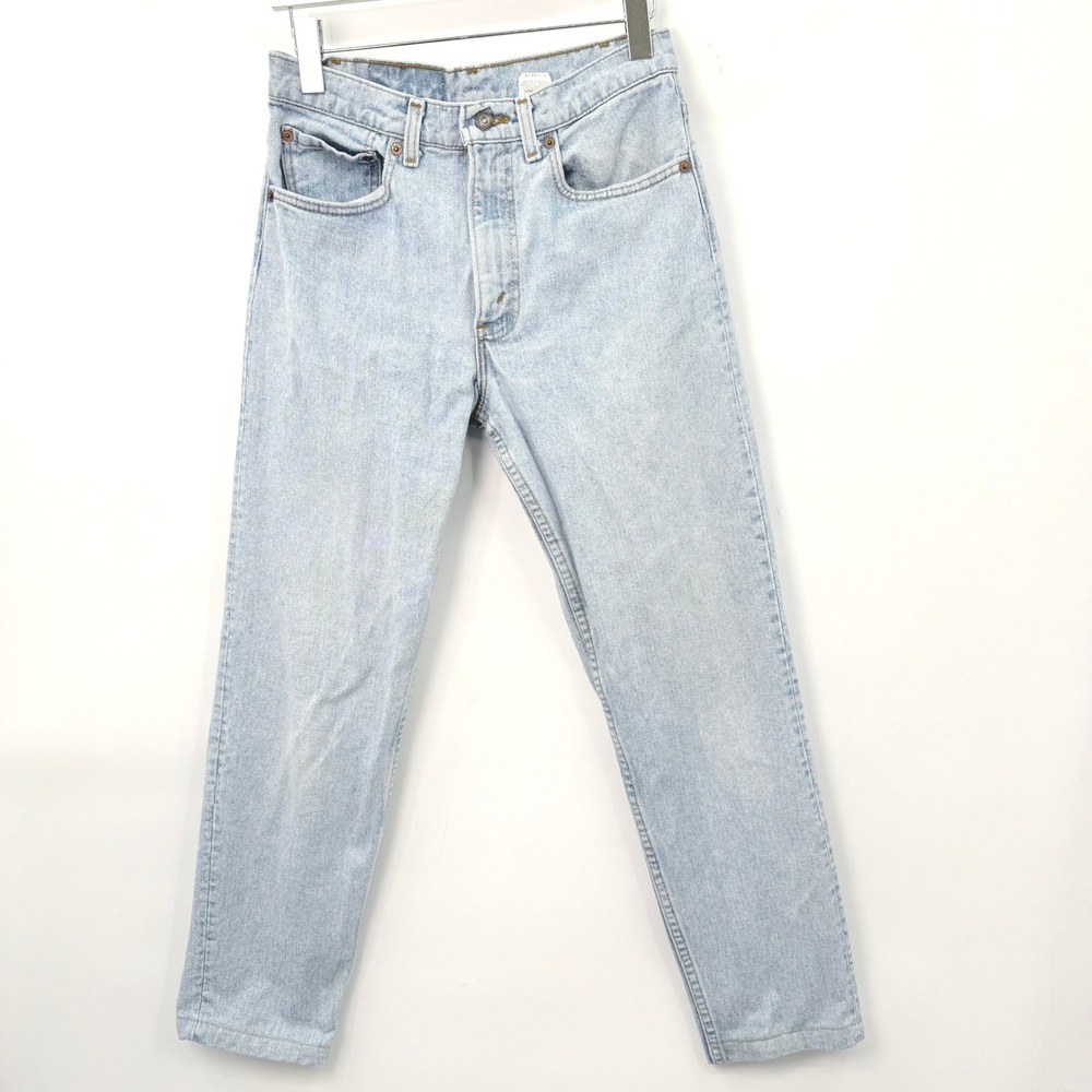 Vintage Levis 550 Relaxed Fit Jeans Mens 31 x 28 Light Wash USA Indie Grunge